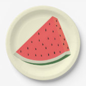 Leckeres Watermelon - Süß - Pappteller (Vorderseite)