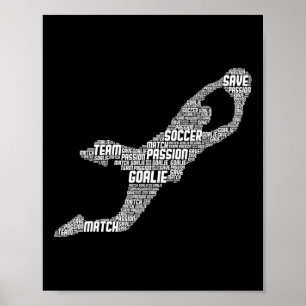 Leckerli spielt Fußball Lustiger Sport Trendige Re Poster