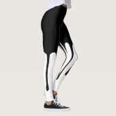 Leckschwarz Leggings (Rechts)