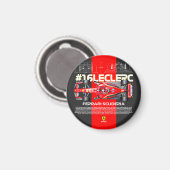 Leclerc16 Magnet (Vorderseite/Rückseite)