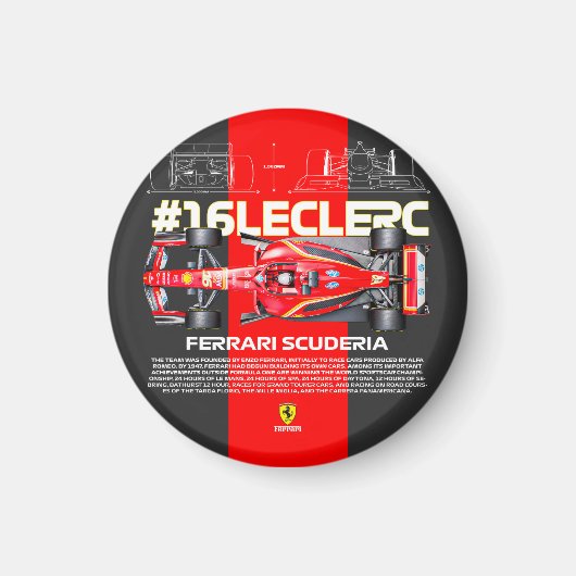 Leclerc16 Magnet (Vorne)