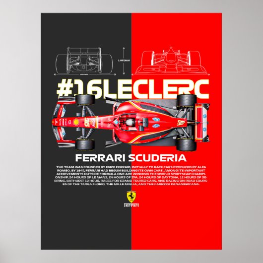 Leclerc16 Poster (Vorne)