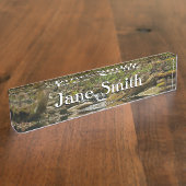 LeConte Creek auf den Großen Smoky-Bergen Namensplakette (Seite)