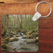 LeConte Creek auf den Großen Smoky-Bergen Schlüsselanhänger (Rückseite)