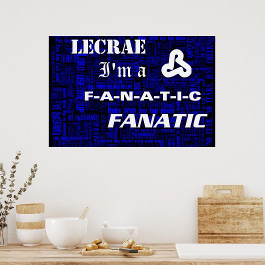 Lecrae Poster (Küche)
