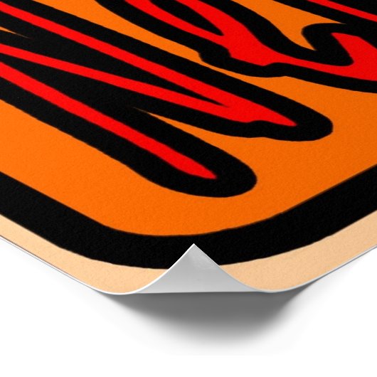 L'Ecrevisse Noir Poster (Ecke)