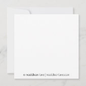 'Lectric Limones gelassen uns haben einen Einladung (Rückseite)