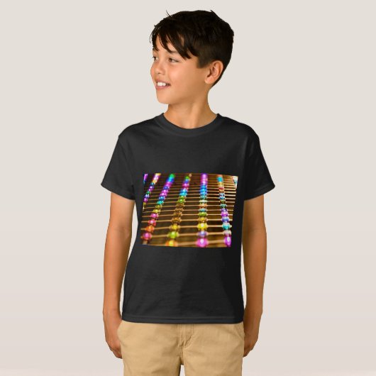 LED-Abstraktion T-Shirt (Vorne ganz)