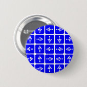 LED Arrow Square blau Button (Vorne & Hinten)