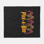 LED Design Peekaboo Era Fleecedecke (Vorderseite (Horizontal))