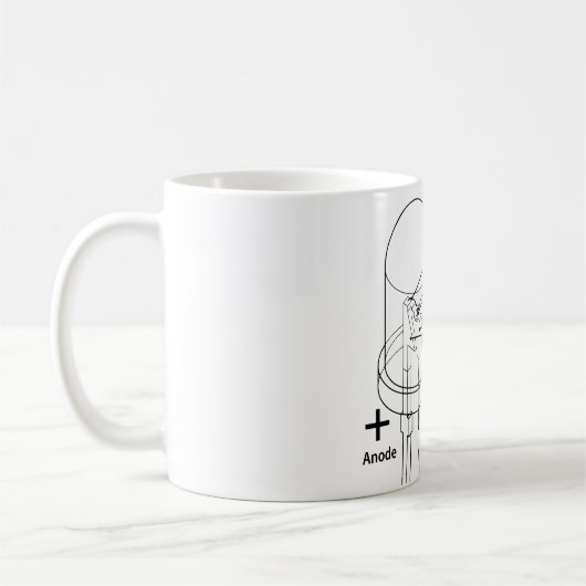 LED-Diagramm-Tasse Kaffeetasse (Links)
