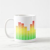 LED-Entzerrer-Platten-lustiger Tassen-Spaß Kaffeetasse (Links)