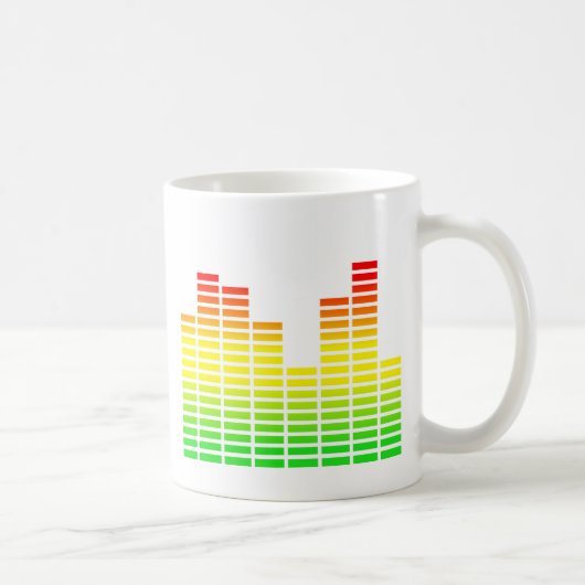 LED-Entzerrer-Platten-lustiger Tassen-Spaß Kaffeetasse (Rechts)