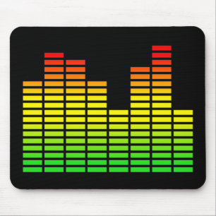 LED Equalizer Panel Lustige Mauspad Humor