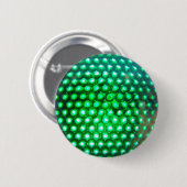 LED-Grün-Leuchten948 DISCO BALL GRÜNE NICHTLICHTE Button (Vorne & Hinten)