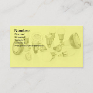 Led Lamps Visitenkarte