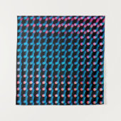 LED-Leuchten auf der Plakatwand. Das Foto ist vers Wandteppich (Vorderseite (Horizontal))