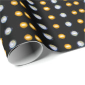 LED-Leuchten, schließen abstrakten Hintergrund. Geschenkpapier (Rolleneckpunkt)