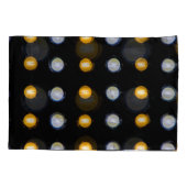 LED-Leuchten, schließen abstrakten Hintergrund. Kissenbezug (Rückseite)