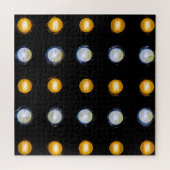 LED-Leuchten, schließen abstrakten Hintergrund. Puzzle (Horizontal)