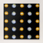 LED-Leuchten, schließen abstrakten Hintergrund. Puzzle (Vertikal)