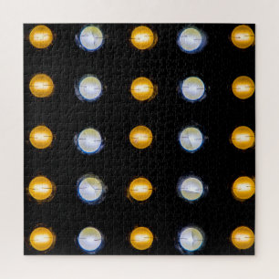 LED-Leuchten, schließen abstrakten Hintergrund. Puzzle