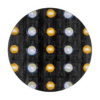 LED-Leuchten, schließen abstrakten Hintergrund. Schneidebrett