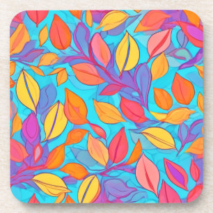 LED Lit Brothel: Cartoon-Blätter Getränkeuntersetzer