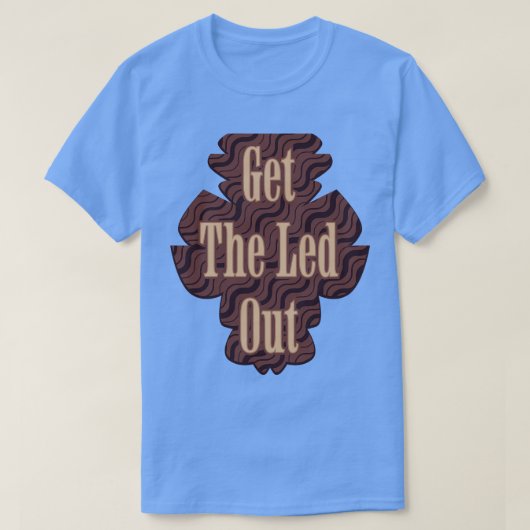 Led OUT Classic Rock T-Shirt (Design vorne)
