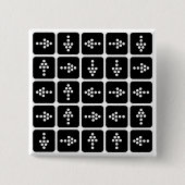 LED-Pfeil Button (Vorderseite)