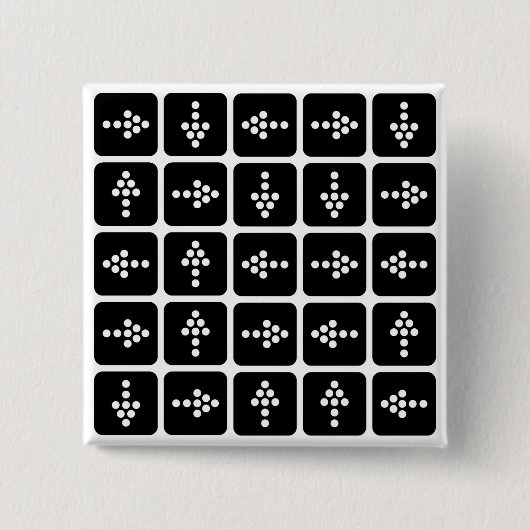 LED-Pfeil Button (Vorderseite)