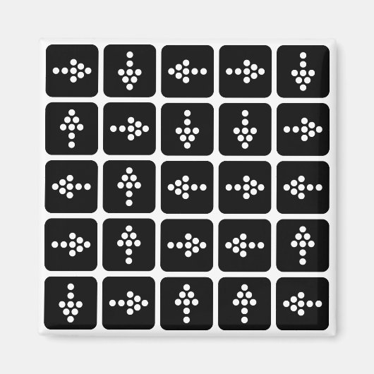 LED-Pfeil Magnet (Vorne)