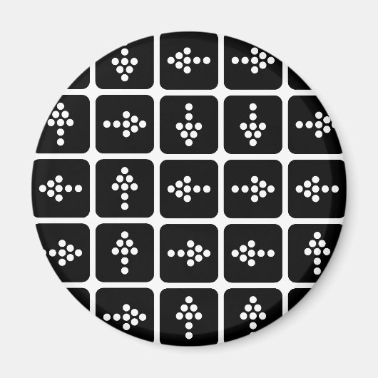 LED-Pfeil Magnet (Vorne)