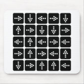 LED-Pfeil Mousepad (Vorne)