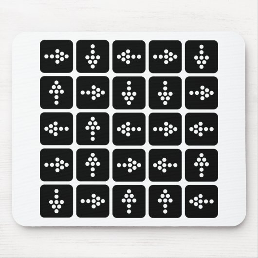 LED-Pfeil Mousepad (Vorne)