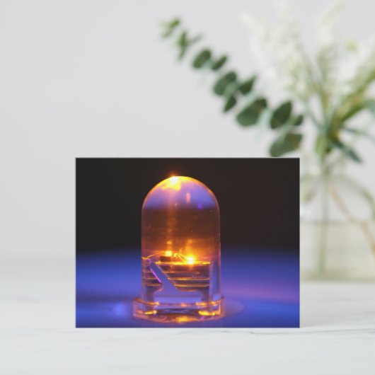 LED POSTKARTE (Stehend Vorderseite)