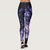 LED-Serie - Lila Leggings (Rückseite)