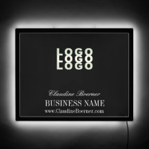 LED-Signatur für das Upload-Logo für Unternehmensk