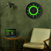LED Style Wall Clock Uhr