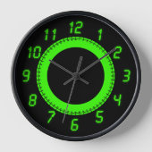 LED Style Wall Clock Uhr (Vorderseite)