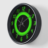 LED Style Wall Clock Uhr (Winkel)