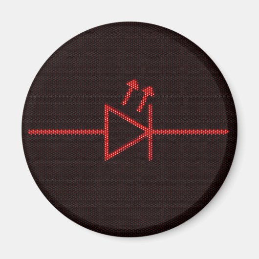 LED-Symbol Magnet (Vorne)