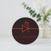 LED-Symbol Shinke Einladung (Stehend Vorderseite)