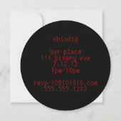 LED-Symbol Shinke Einladung (Rückseite)