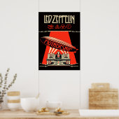 led zeppelin album cover poster (Küche)
