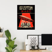 led zeppelin album cover poster (Heimbüro)