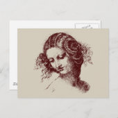 Leda Postkarte (Vorne/Hinten)