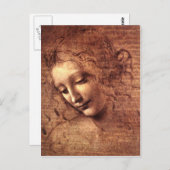 Leda Postkarte (Vorne/Hinten)