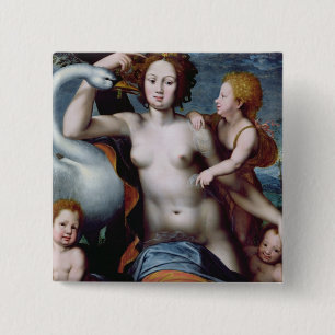 Leda und der Schwan Button