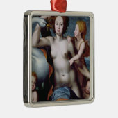 Leda und der Schwan Ornament Aus Metall (Rechts)